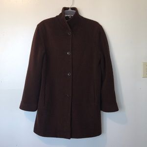 Vintage Brown Long Jacket S/M